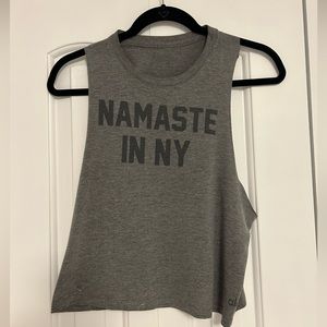 Alo Yoga Limited Edition Namaste in NY Muscle Tank